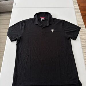 Tesla Black Polo Shirt with Logo